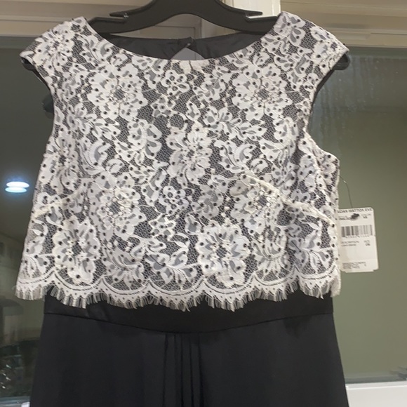 Aidan Mattox embellished lace bodice, A-Line evening gown - Picture 6 of 9